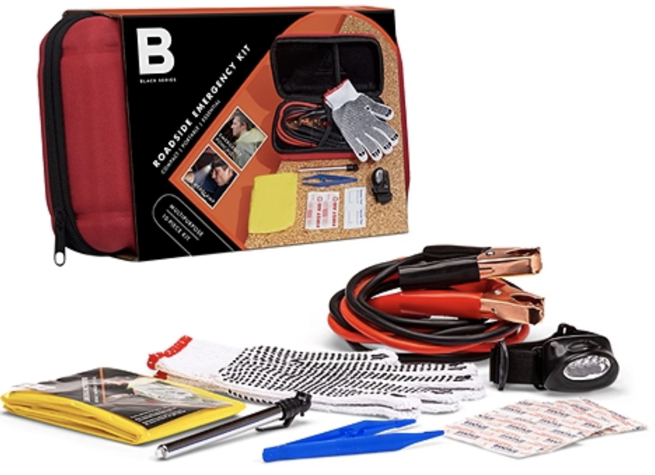 Roadside Auto Emergency Safety First Aid Kit