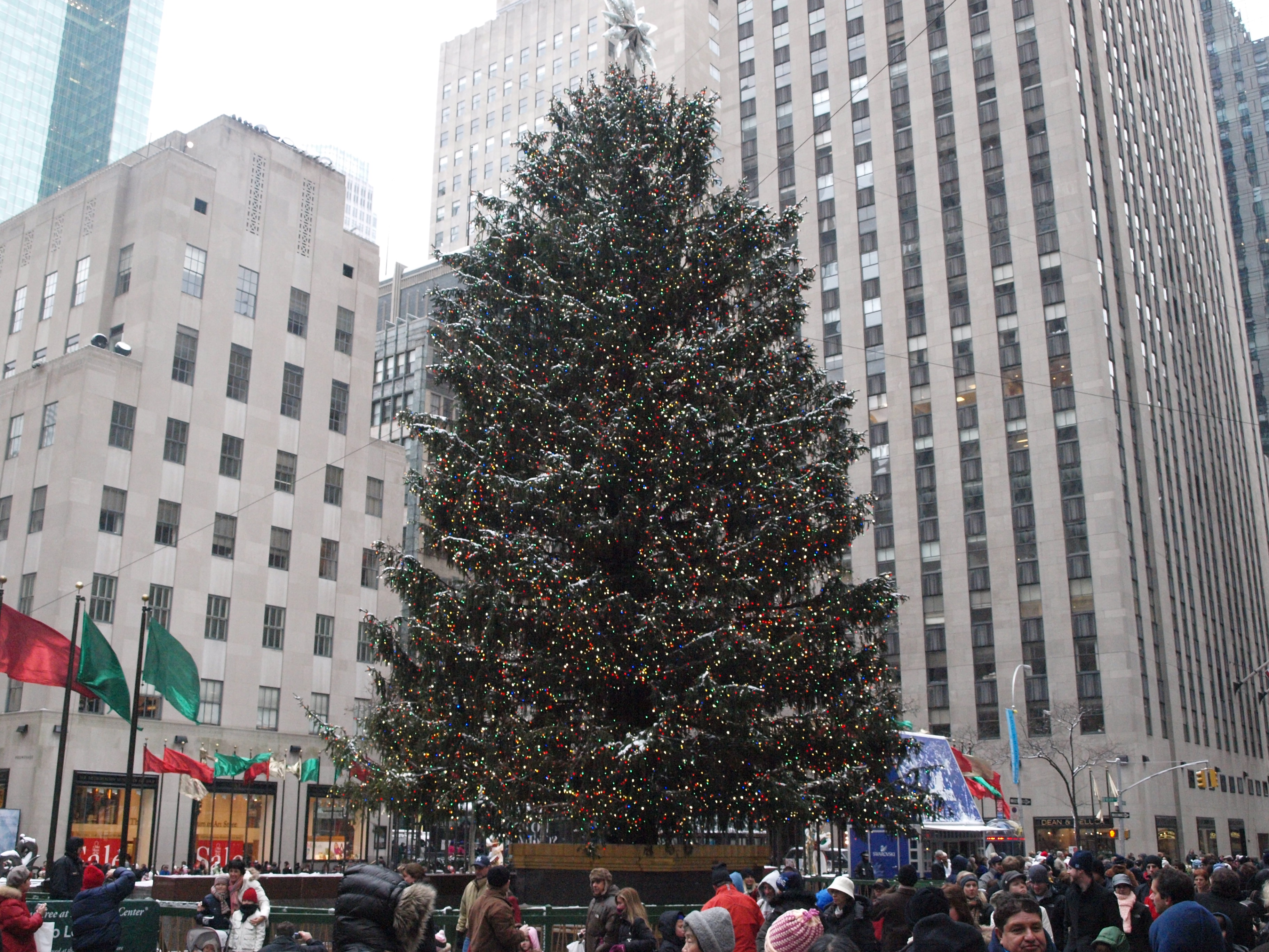 Rockefeller center christmas tree 12-2008